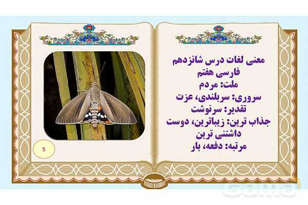 پاورپوینت درس 16 فارسی هفتم: آدم آهنی و شاپرک- پیش نمایش