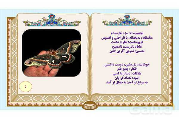 پاورپوینت درس 16 فارسی هفتم: آدم آهنی و شاپرک- پیش نمایش