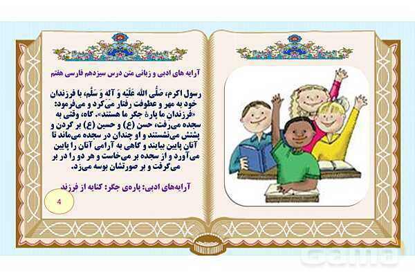 پاورپوینت درس 13 فارسی هفتم: اسوه نیکو- پیش نمایش