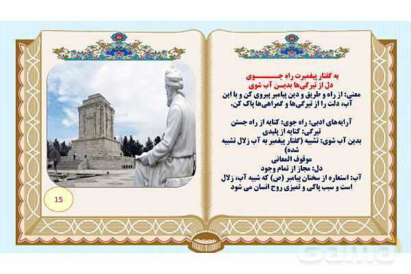 پاورپوینت درس 12 فارسی هفتم: خدمات متقابل اسلام و ایران- پیش نمایش