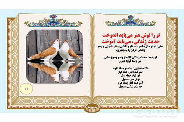 پاورپوینت درس 7 فارسی هفتم: علم زندگانی- پیش نمایش