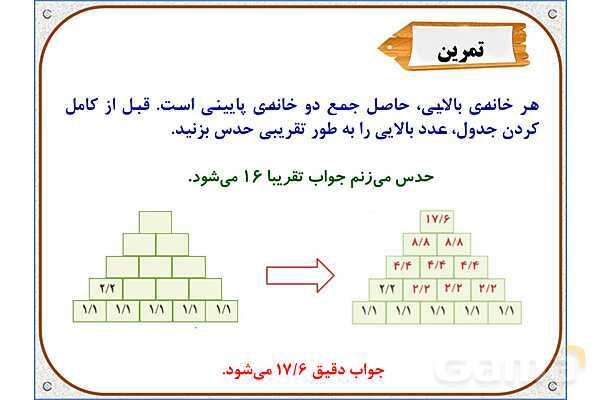پاورپوینت ریاضی پنجم دبستان | فصل 5: جمع عددهای اعشاری- پیش نمایش