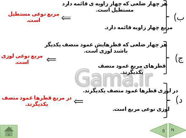 پاورپوینت درسنامه ریاضی نهم | فصل 3: استدلال و اثبات در هندسه- پیش نمایش