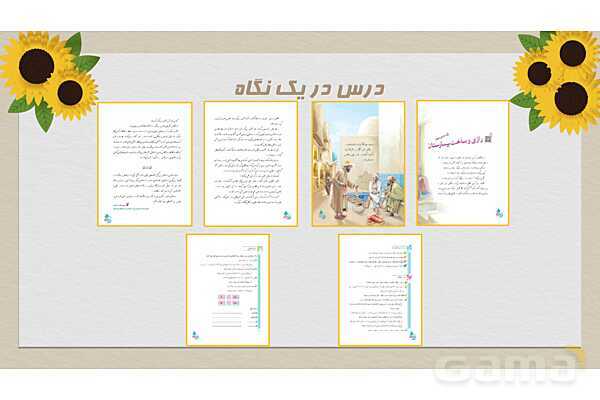 بررسی و تحلیل محتوای درس 3 فارسی پنجم ابتدایی: رازی و ساخت بیمارستان- پیش نمایش