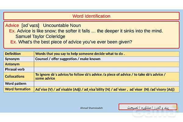 پاورپوینت تدریس کامل درس 1 انگلیسی دوازدهم: Sense of Appreciation- پیش نمایش