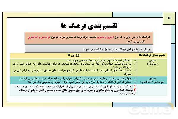 پاورپوینت تدریس درس 3: جامعه و فرهنگ (جهان اجتماعی) | کتاب درسی هویت اجتماعی پایه دوازدهم- پیش نمایش