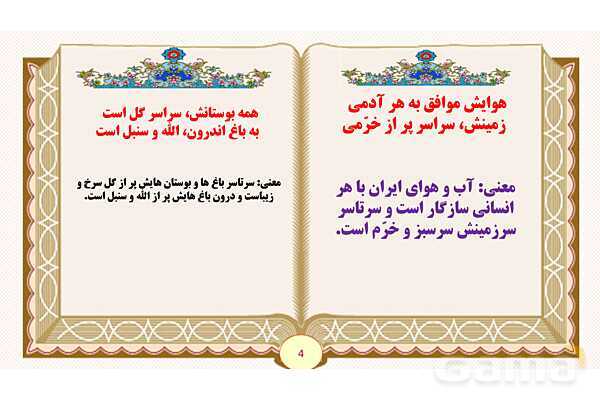 پاورپوینت درس 6 سرود ملی فارسی پنجم- پیش نمایش