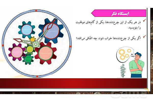 پاورپوینت ارائه هدیه ششم | درس 15: راز موفقیت - پیش نمایش