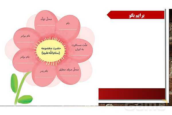 پاورپوینت ارائه هدیه ششم | درس 17: زیارت- پیش نمایش