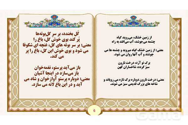پاورپوینت درس 1 تماشاخانه فارسی پنجم- پیش نمایش
