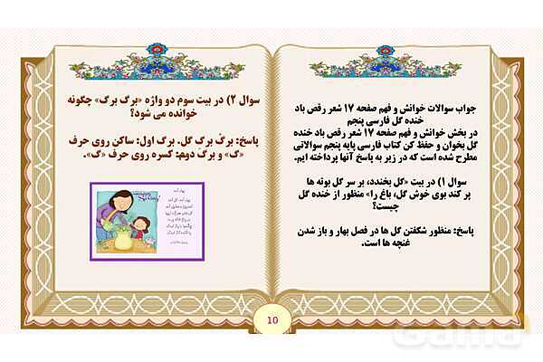 پاورپوینت درس 1 تماشاخانه فارسی پنجم- پیش نمایش