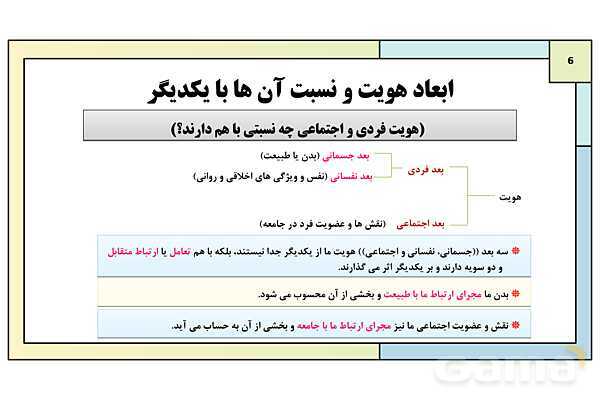 پاورپوینت تدریس درس 5: هویت | کتاب درسی هویت اجتماعی پایه دوازدهم- پیش نمایش