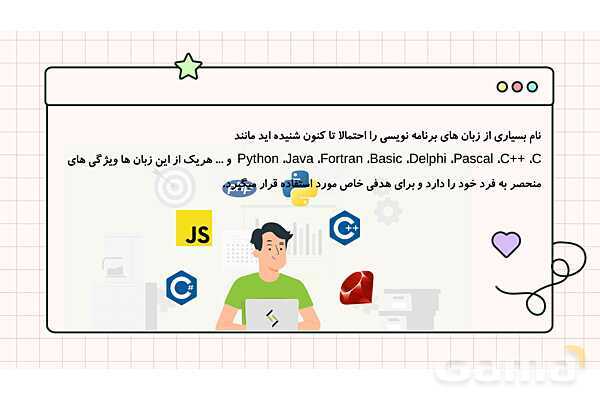 پاورپوینت پودمان 6: برنامه نویسی | درس کار و فناوری هفتم- پیش نمایش