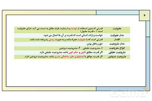 پاورپوینت تدریس درس 9: بعد سیاسی هویت ایران | کتاب درسی هویت اجتماعی پایه دوازدهم- پیش نمایش
