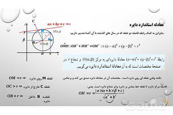 پاورپوینت فصل ششم ریاضی 3 دوازدهم تجربی: هندسه- پیش نمایش