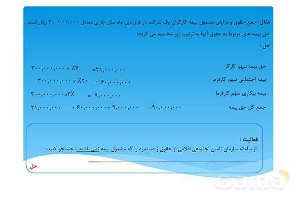 پاورپوینت آموزشی پودمان 4 درس حقوق و دستمزد پایه یازدهم- پیش نمایش