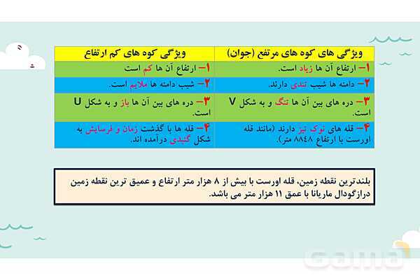 پاورپوینت آموزش درس سوم مطالعات اجتماعی نهم: چهره زمین- پیش نمایش