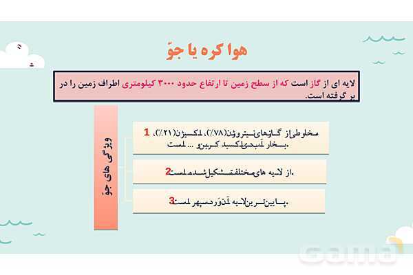 پاورپوینت آموزش درس 4 مطالعات اجتماعی نهم: آب فراوان، هوای پاک- پیش نمایش