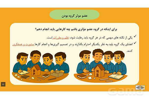 پاورپوینت آموزشی درس 4: من عضو گروه هستم | مطالعات پنجم- پیش نمایش