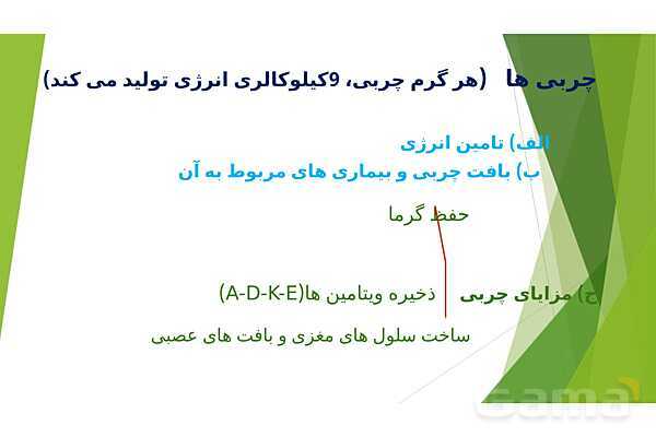 پاورپوینت درس 3 سلامت و بهداشت: برنامهی غذایی سالم- پیش نمایش