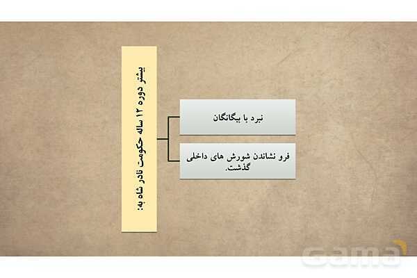 پاورپوینت آموزش درس 11 مطالعات اجتماعی نهم: تلاش برای حفظ استقلال و اتحاد سیاسی ایران- پیش نمایش