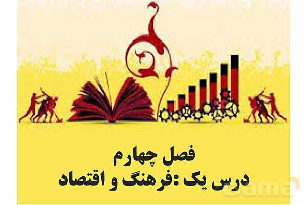 پاورپوینت درس 1 فصل چهار مطالعات فرهنگی | فرهنگ و اقتصاد- پیش نمایش