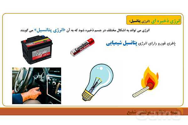 پاورپوینت تدریس فصل 8 علوم هفتم | انرژی و تبدیل های آن و قانون پایستگی انرژی- پیش نمایش