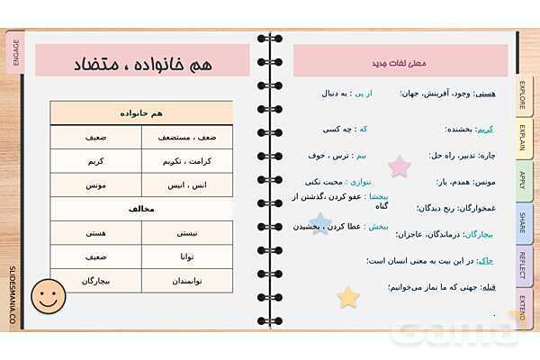 پاورپوینت آموزشی شعر ستایش فارسی پنجم؛ ای همه هستی ز تو پیدا شده- پیش نمایش