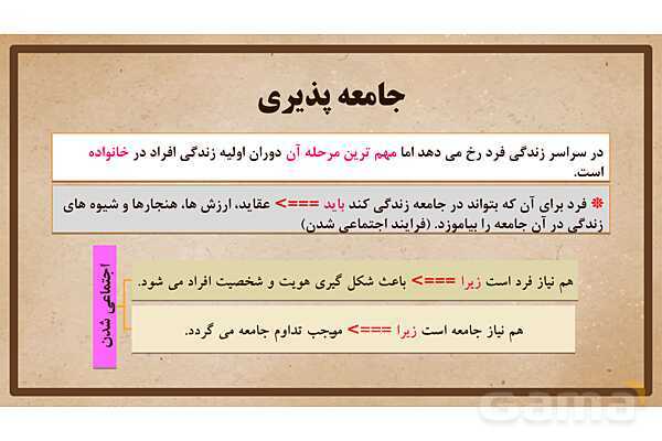پاورپوینت آموزش درس 19 مطالعات اجتماعی نهم: ارزش ها و کارکردهای خانواده- پیش نمایش