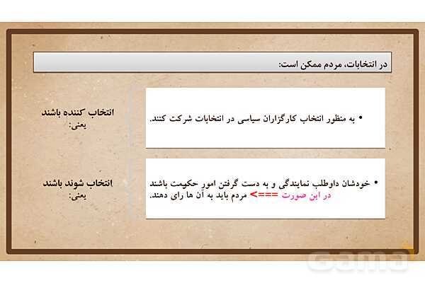 پاورپوینت آموزش درس 22 مطالعات اجتماعی نهم: حقوق و تکالیف شهروندی- پیش نمایش