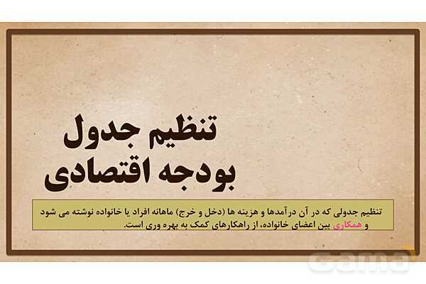 پاورپوینت آموزش درس 23 مطالعات اجتماعی نهم: بهرهوری چیست؟- پیش نمایش