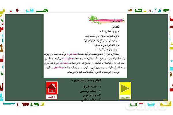 پاورپوینت کتاب محور درس 2 فارسی هفتم: چشمه معرفت- پیش نمایش