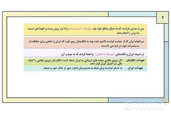 پاورپوینت درس 1: حکومت قاجار از آقا محمدخان تا محمد شاه | کتاب درسی تاریخ معاصر ایران- پیش نمایش
