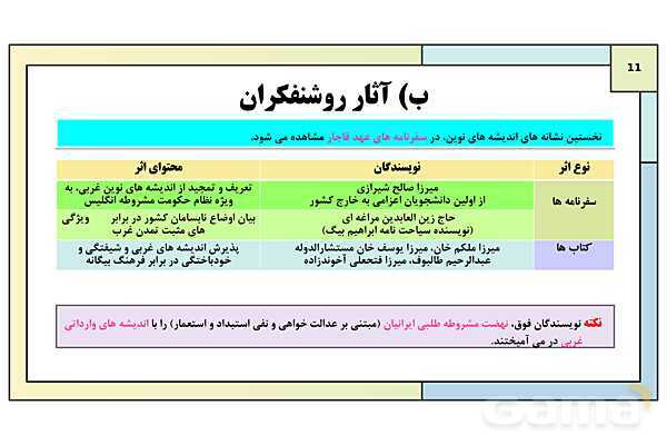 پاورپوینت درس 3: زمینه های نهضت مشروطه | کتاب درسی تاریخ معاصر ایران- پیش نمایش