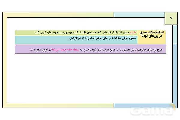 پاورپوینت درس 14: کودتای 28 مرداد | کتاب درسی تاریخ معاصر ایران- پیش نمایش