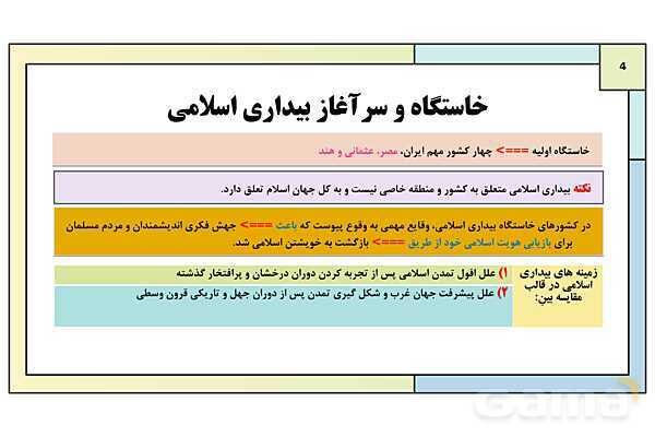 پاورپوینت درس 26: بیداری اسلامی در جهان اسلام | کتاب درسی تاریخ معاصر ایران- پیش نمایش