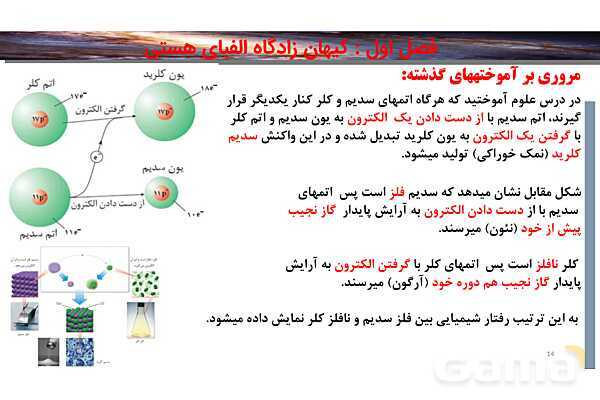 پاورپوینت صفحه 34 تا 38 شیمی دهم- پیش نمایش