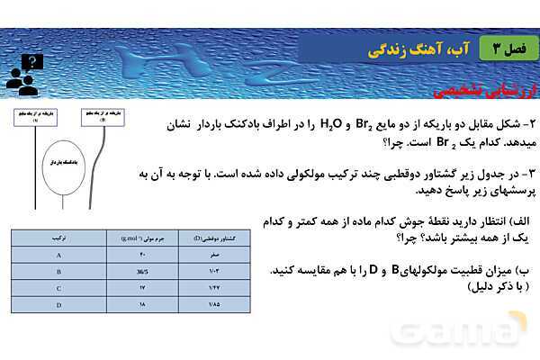 پاورپوینت صفحه 105 تا 108 شیمی دهم- پیش نمایش