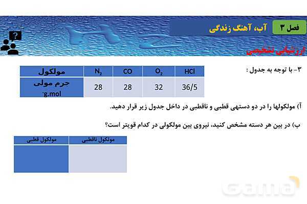 پاورپوینت صفحه 109 تا 113 شیمی دهم- پیش نمایش