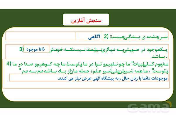 پاورپوینت درس 2: یگانه بی همتا دین و زندگی دوازدهم- پیش نمایش