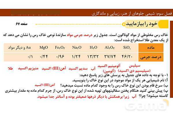 پاورپوینت فصل 3 شیمی دوازدهم- پیش نمایش