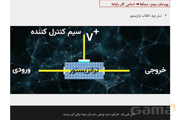 پاورپوینت پودمان 1 دانش فنی پایه رشته شبکه و نرم افزار | مفاهیم پایه سخت افزار و نرم افزار- پیش نمایش