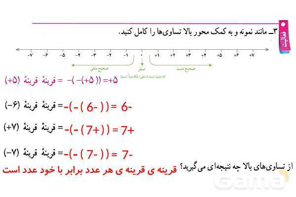 پاورپوینت گام به گام فصل 2 ریاضی هفتم | عددهای صحیح- پیش نمایش