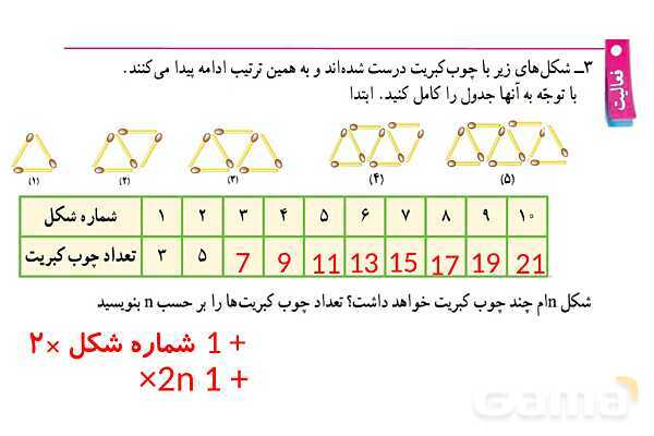 پاورپوینت گام به گام فصل 3 ریاضی هفتم | جبر و معادله- پیش نمایش