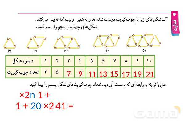 پاورپوینت گام به گام فصل 3 ریاضی هفتم | جبر و معادله- پیش نمایش