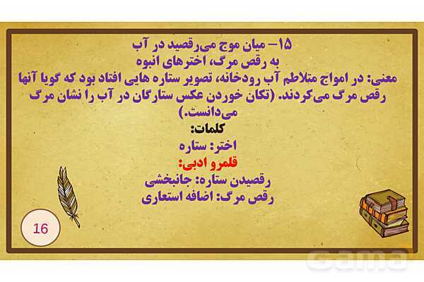پاورپوینت درس سوم فارسی یازدهم؛ در امواج سند - پیش نمایش
