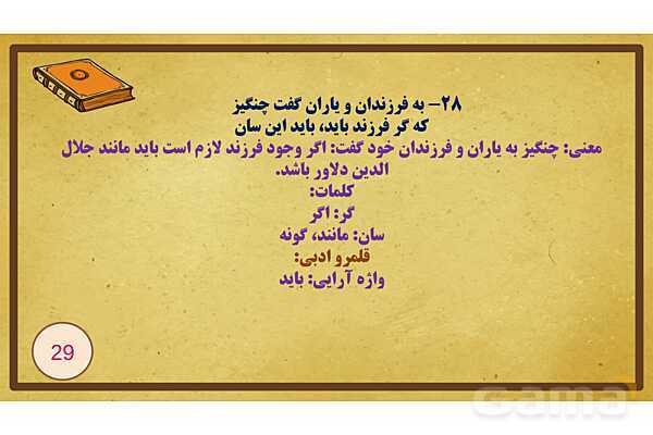 پاورپوینت درس سوم فارسی یازدهم؛ در امواج سند - پیش نمایش