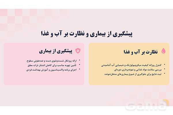 پاورپوینت پودمان 1: بهداشت فضای باز مهد کودک | درس کنترل بهداشت و ایمنی محیط مراکز پیش از دبستان- پیش نمایش
