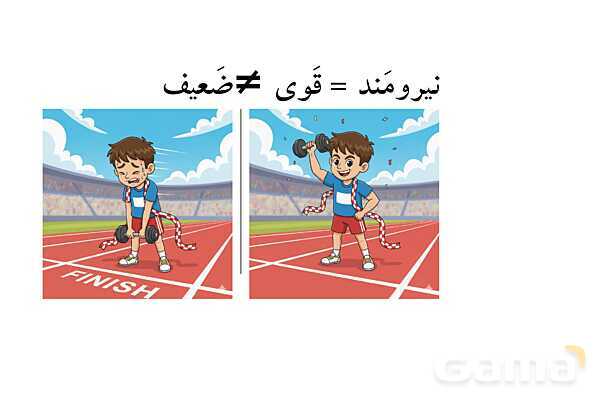کلمات مهم درس دوم فارسی چهارم به صورت تصویری ویژه‌ی ناشنوایان- پیش نمایش