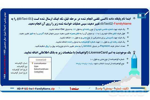 پاورپوینت پودمان 1 واحد یادگیری 2: شایستگی توسعه پایگاه داده | درس توسعه برنامه سازی و پایگاه داده- پیش نمایش